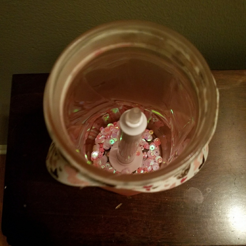 Hand crafted candle holder - Picture 4 of 5